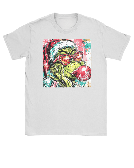 Holiday Grinch Bubblegum Tshirt