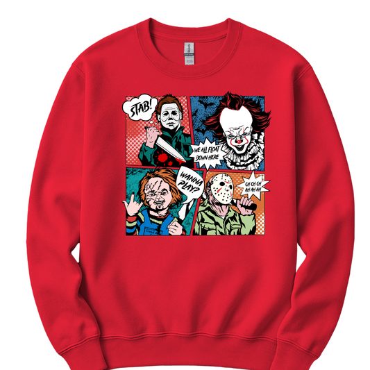 THE HORROR PAGES CREWNECK