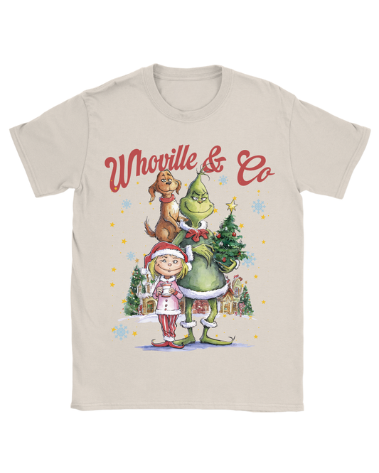 “Whoville & Co.” Christmas Tshirt