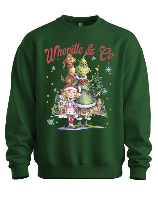 “Whoville & Co.” Christmas Sweatshirt