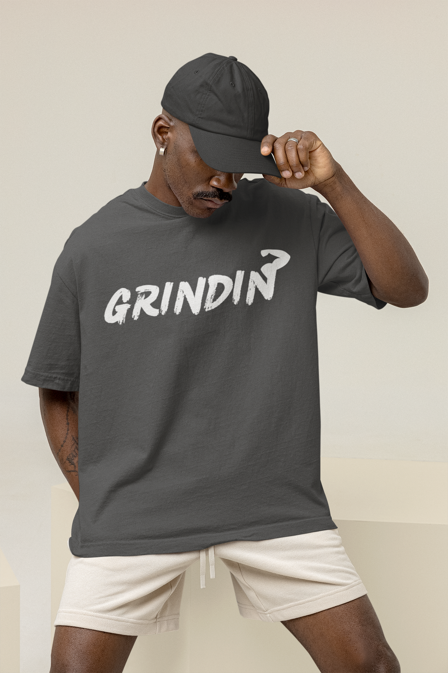 GRINDIN LET'S GO! - Gray